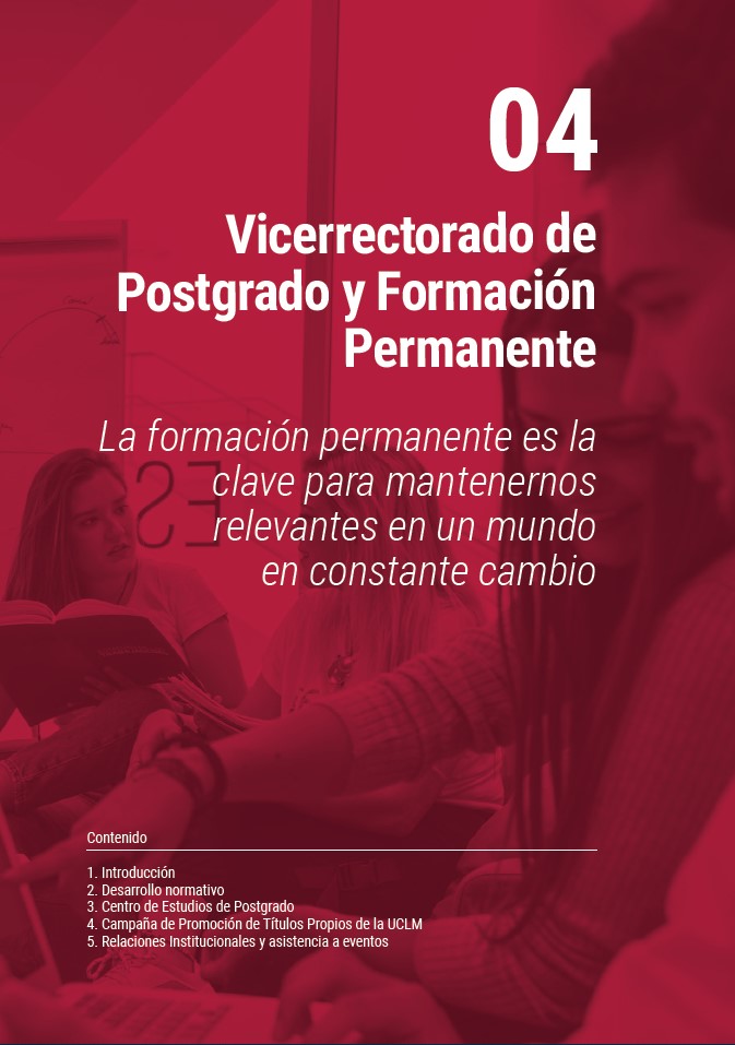 Vicerrectorado de Postgrado y Formación Permanente