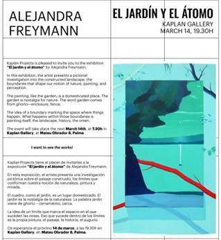 El jardín y el átomo - Alejandra Freymann