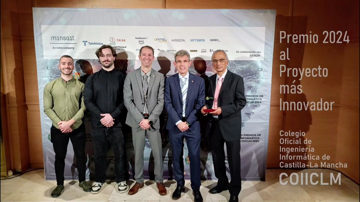 Computer Awards 2024 Official College of Computer Engineers of Castilla La Mancha