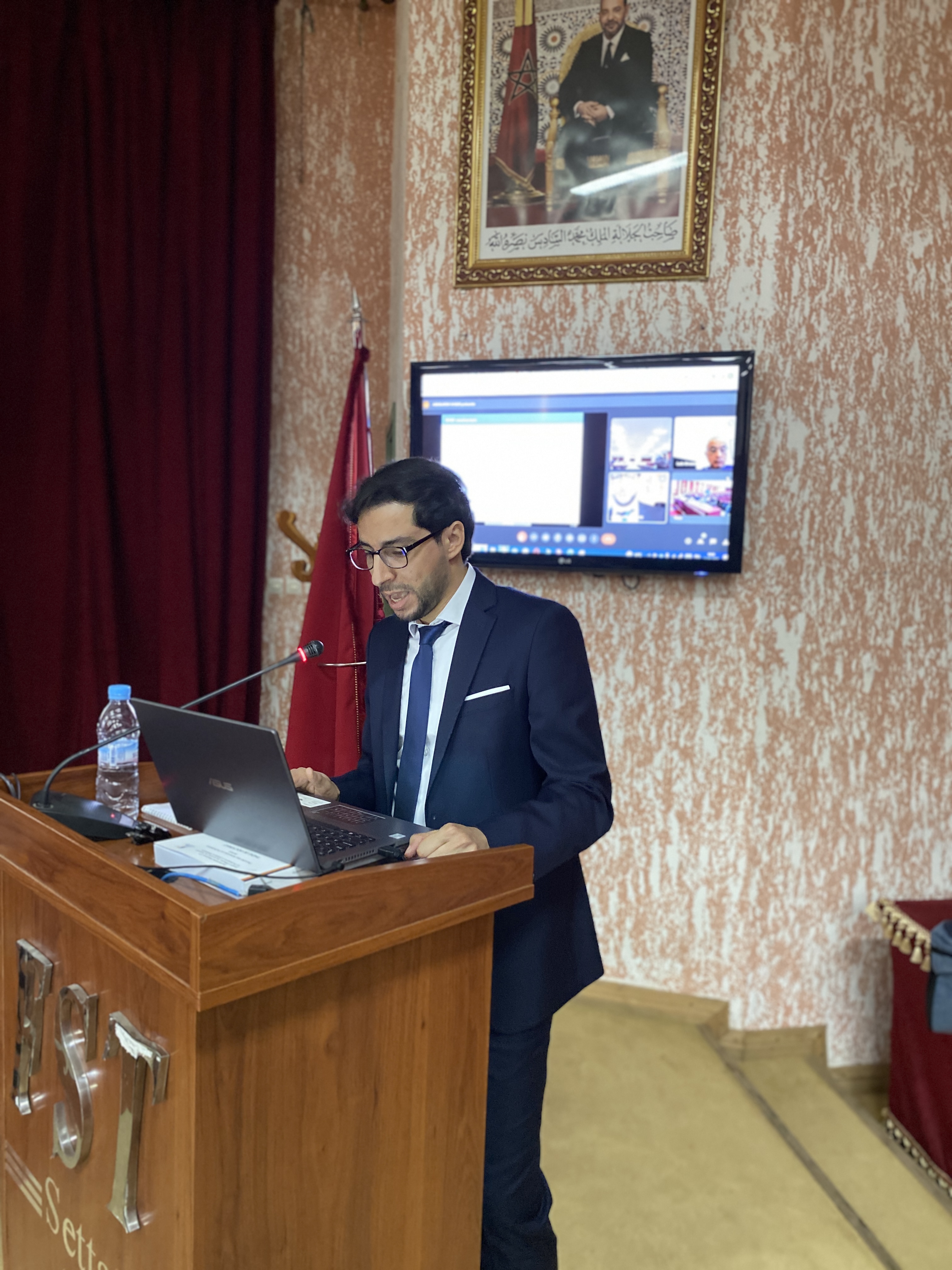 Thesis defense Hamid Taramit co-supervision Hassan I University of Morocco and UCLM