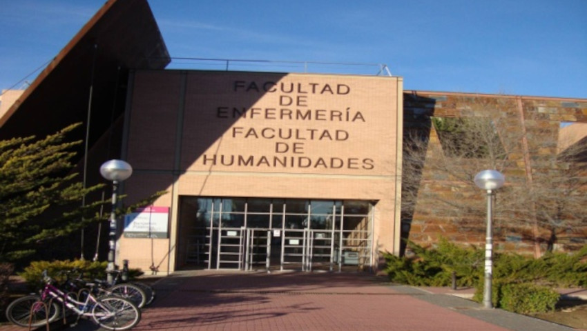 Fachada deelantera del edificio Benjamín Palencia
