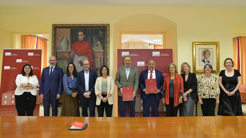 Firma del nuevo acuerdo UCLM y Consejería de Sanidad