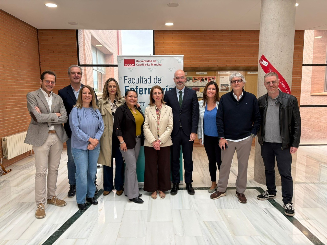 Seminario de Gestión Sanitaria celebrado el 8-05-2026 en la Facultad de Enfermería de Albacete 