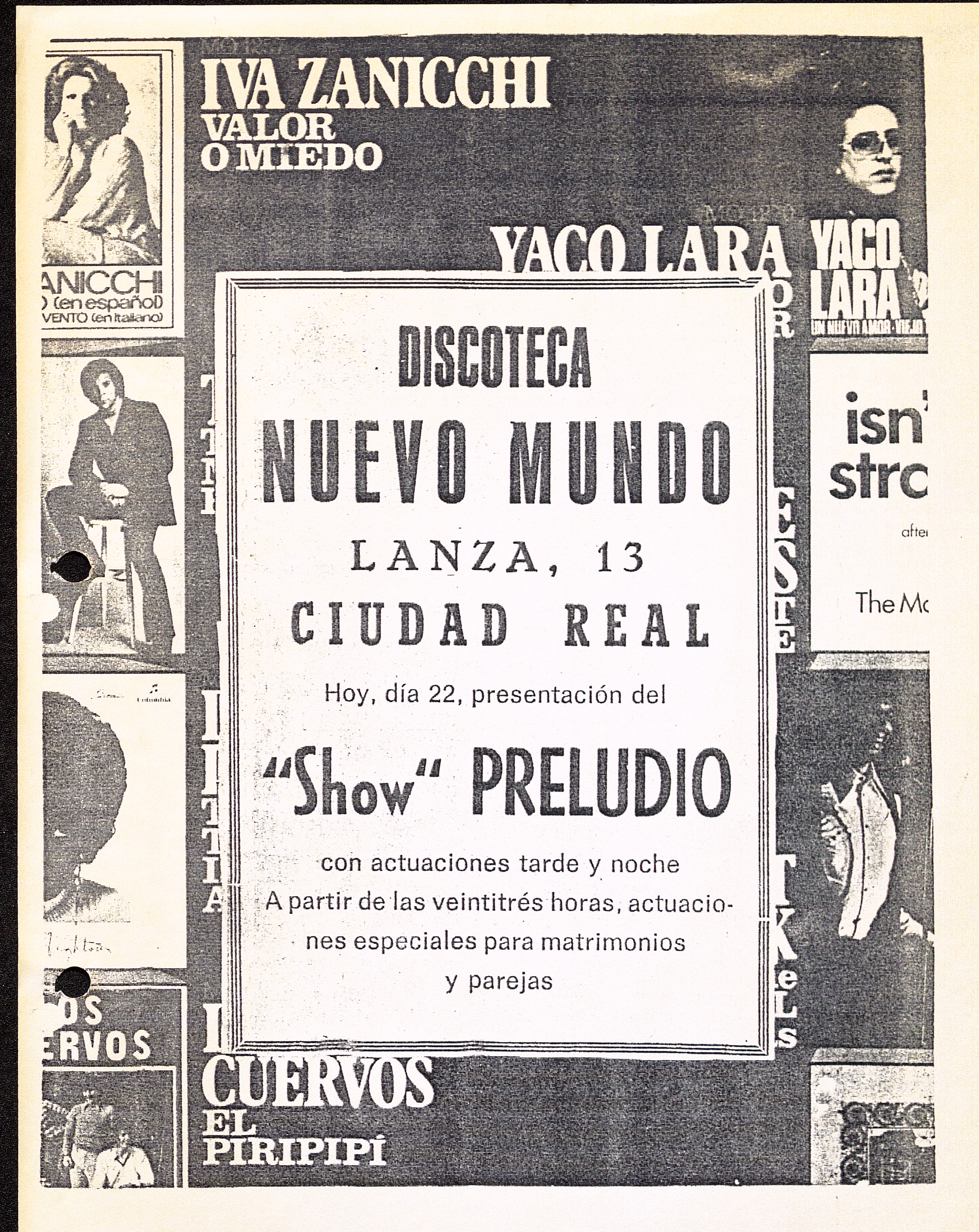 Actuaciones de Preludio