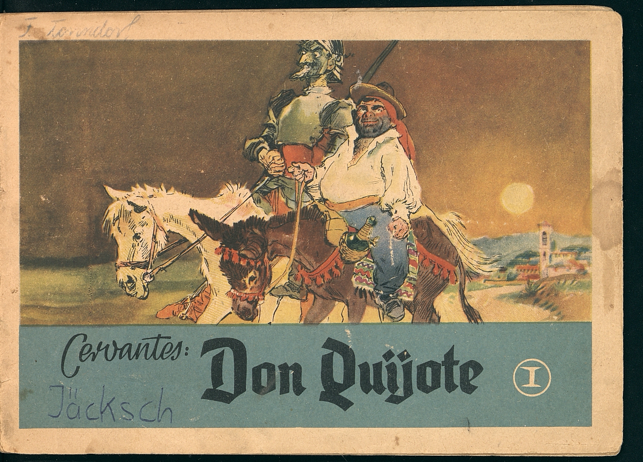 Cervantes: Don Quijote / [Zeichnungen Zórád Ernö; text Gordon Éva]. 