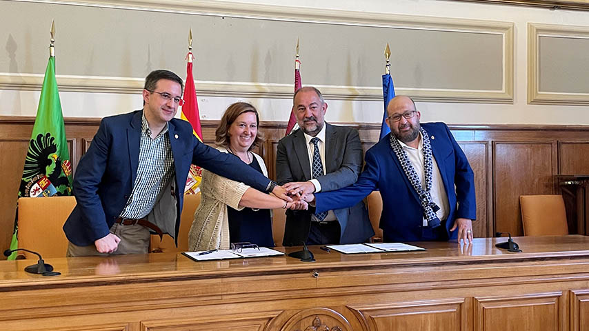 Nuevo acuerdo con la Diputación Provincial de Toledo.