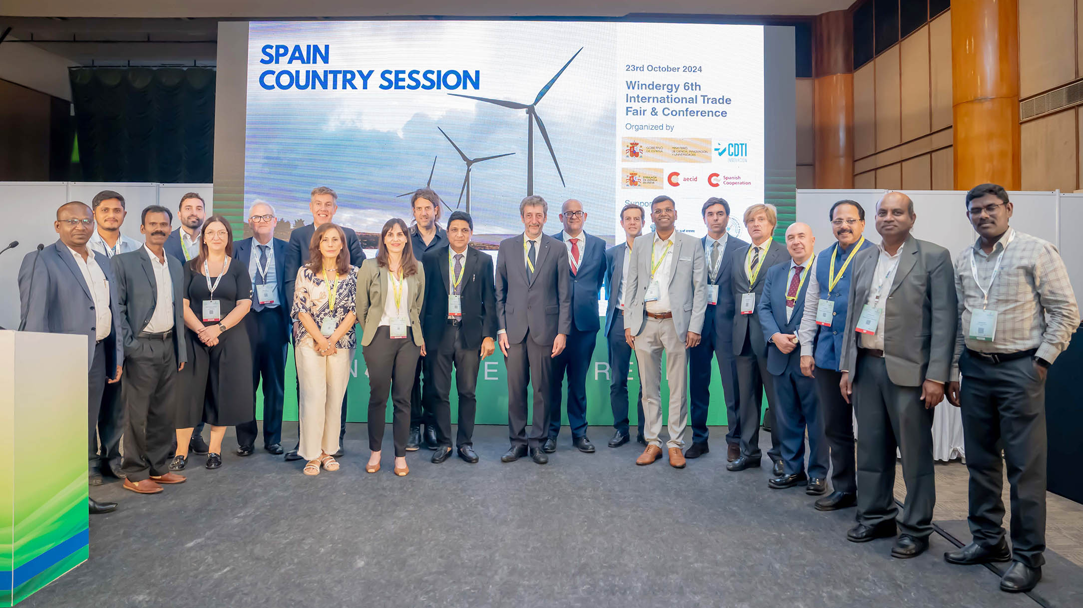 Diálogo de Innovación España-India para la Cooperación I+D en Energía Eólica.