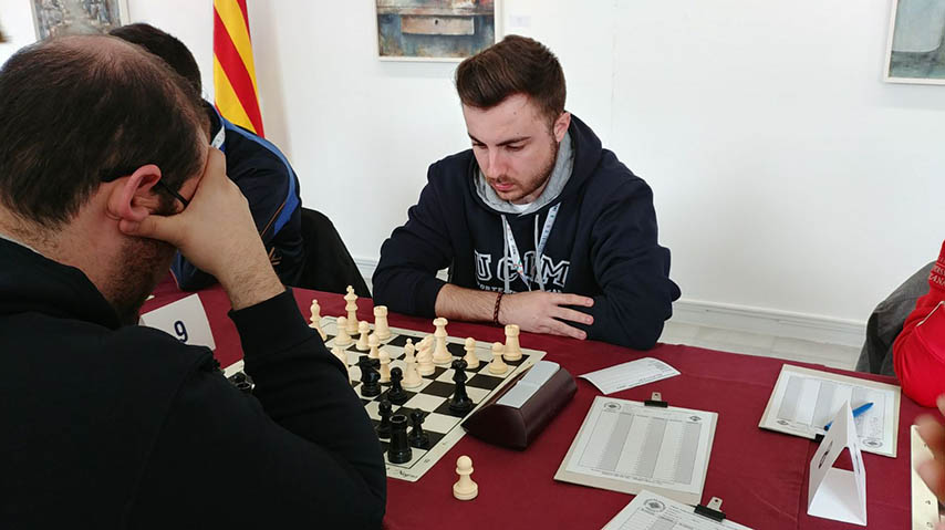 Álvaro Buendía, estudiante de la UCLM y ajedrecista