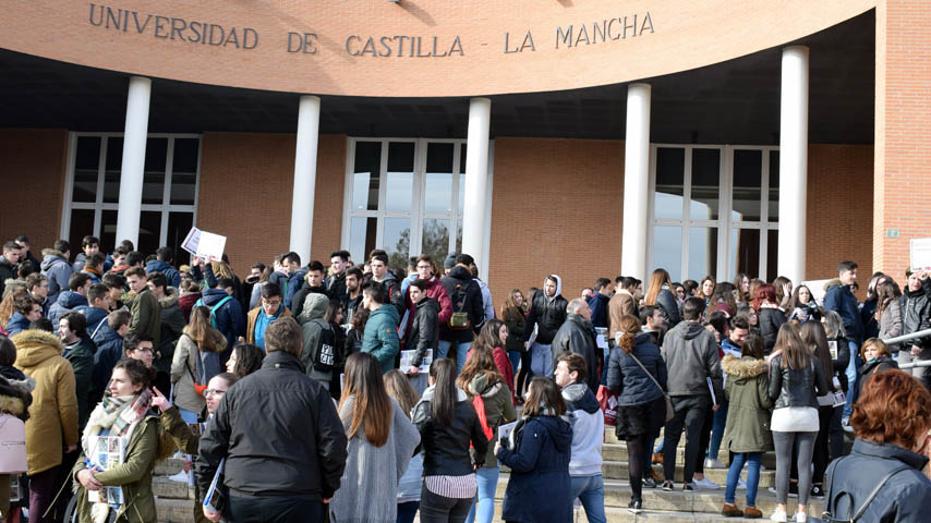 alumnos en Vicerrectorado Albacete